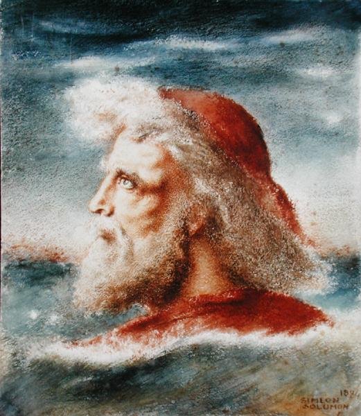 Leder av en mann av Simeon Solomon