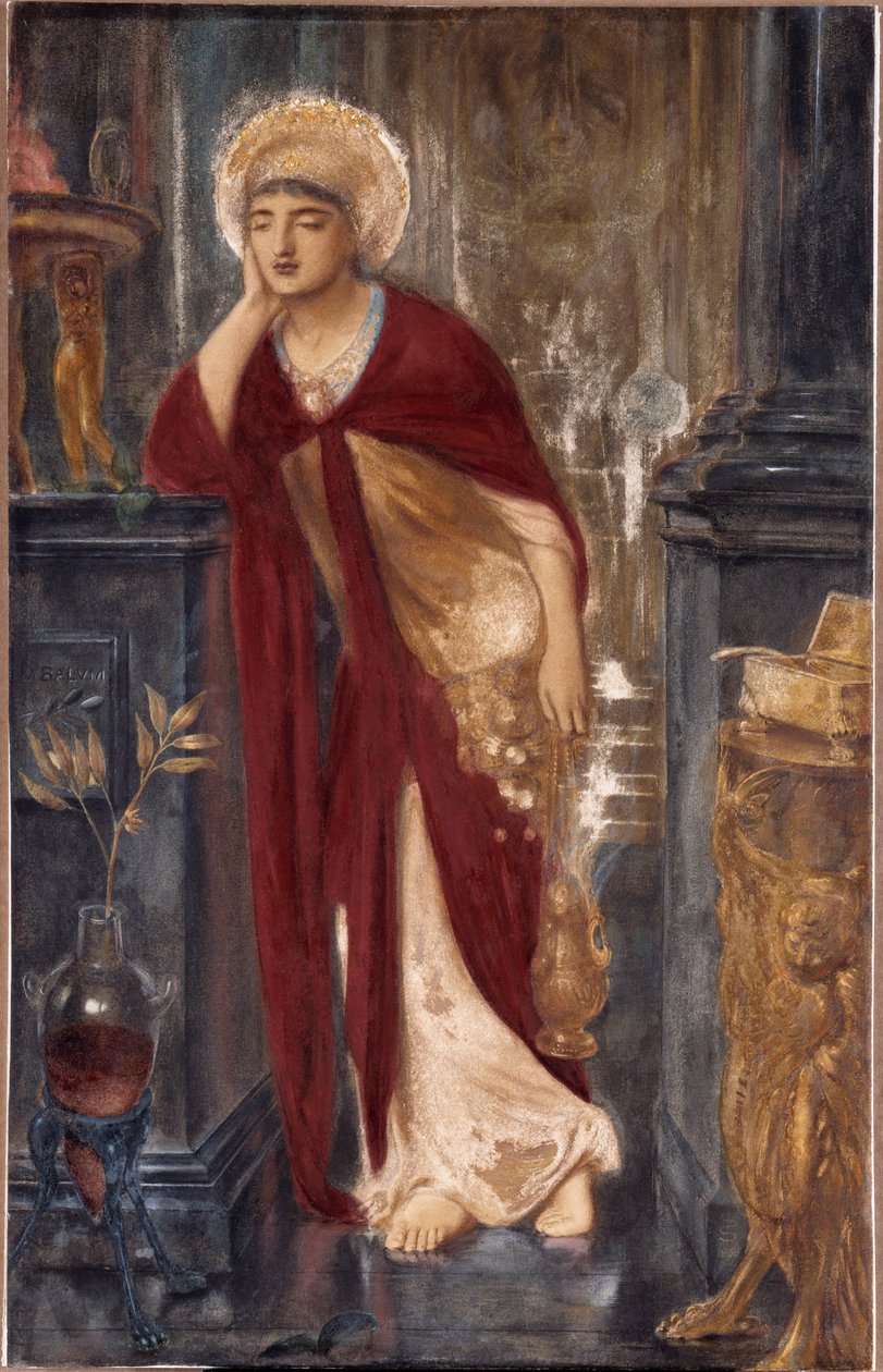 Heliogabalus, solens yppersteprest av Simeon Solomon
