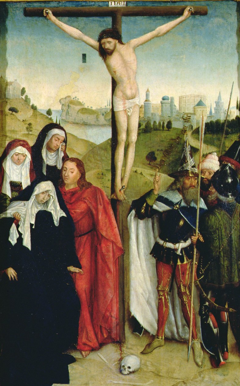 Korsfestelse av Simon Marmion