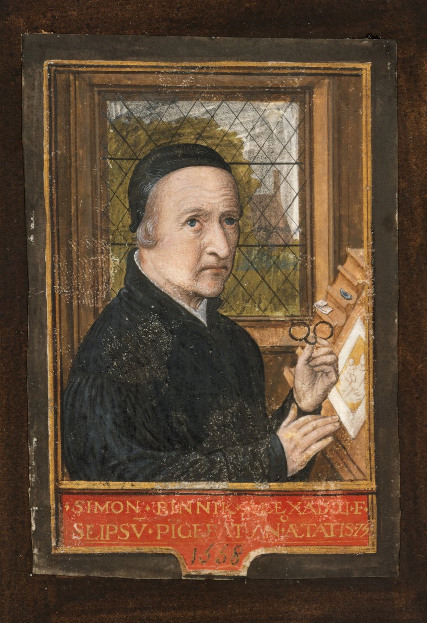 Selvportrett, 1558. av Simon Bening
