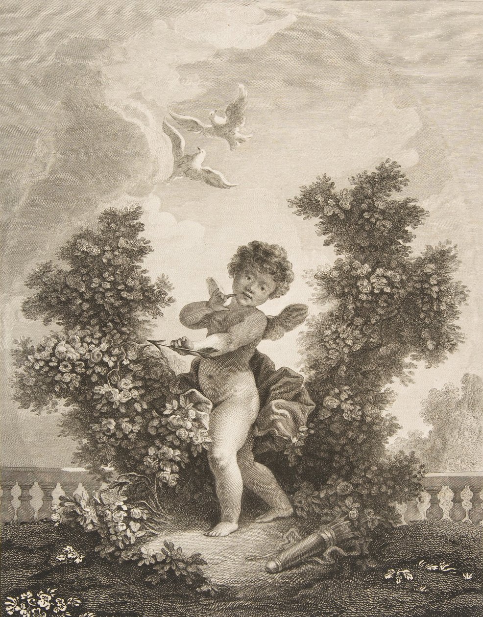 Sentinel Love,.n.d., n.d.. av Simon Charles Miger