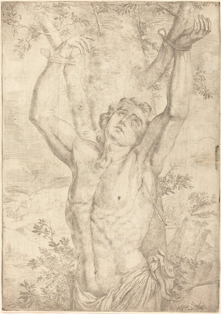 Sankt Sebastian av Simon Francois