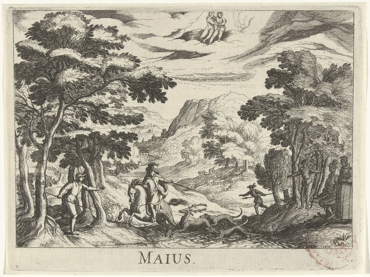 Kan Maius (tittel på objekt) Tolv måneder (serietittel) av Simon Frisius