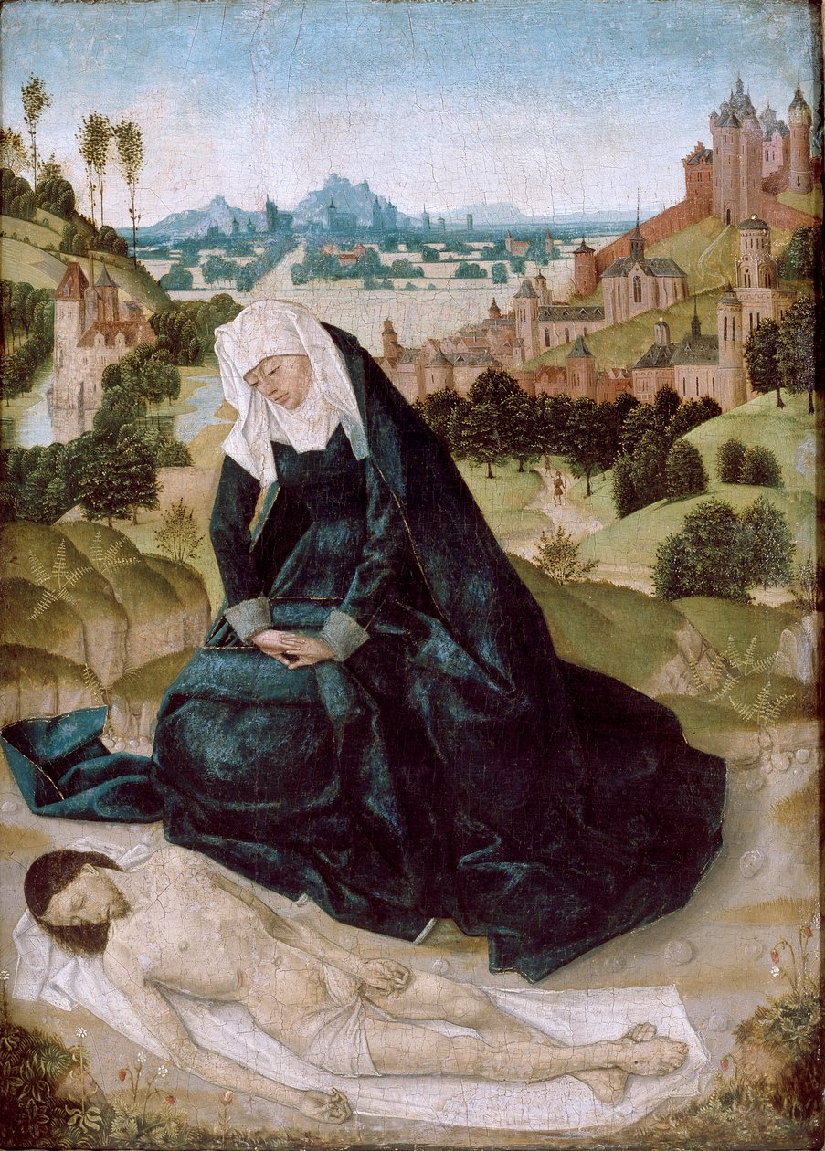 Pieta, 1400-tallet av Simon Marmion