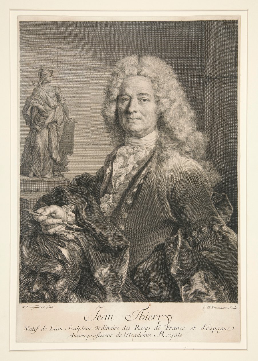 Jean Thierry (1669–1739) av Simon Thomassin