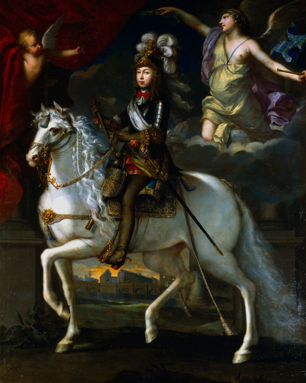 Ludvig XIV, konge av Frankrike, 1648 av Simon Vouet