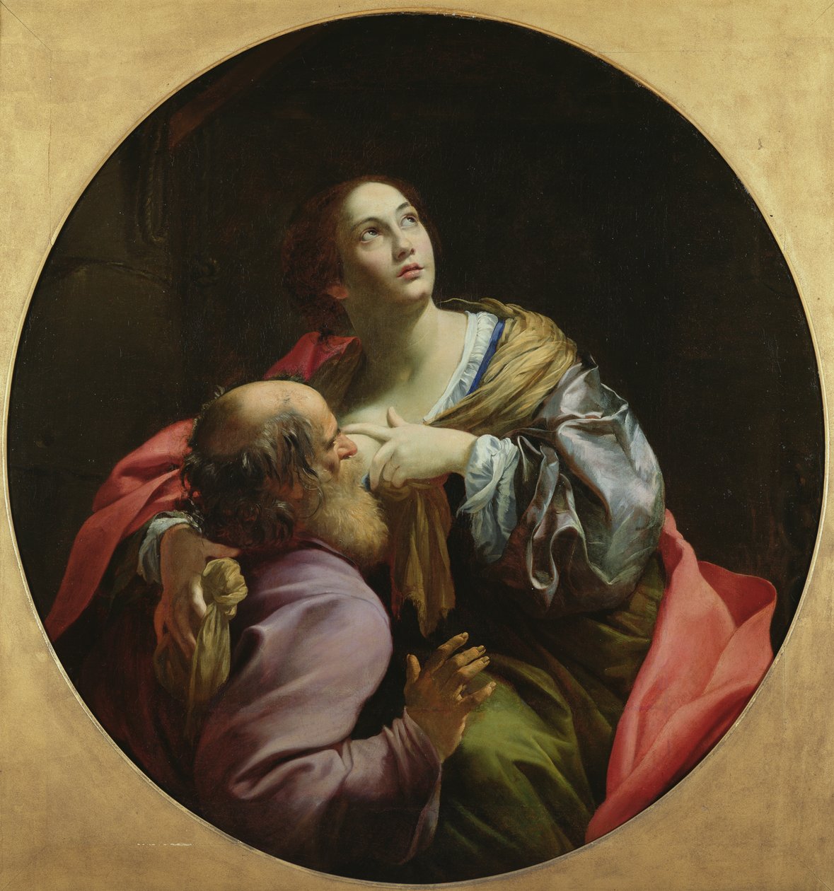 Romersk veldedighet av Simon Vouet