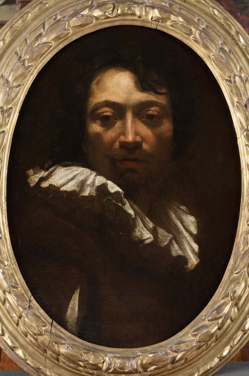 Selvportrett. av Simon Vouet