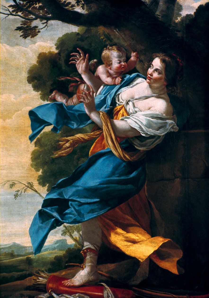 The Love which is Avenged, 1600-tallet. av Simon Vouet