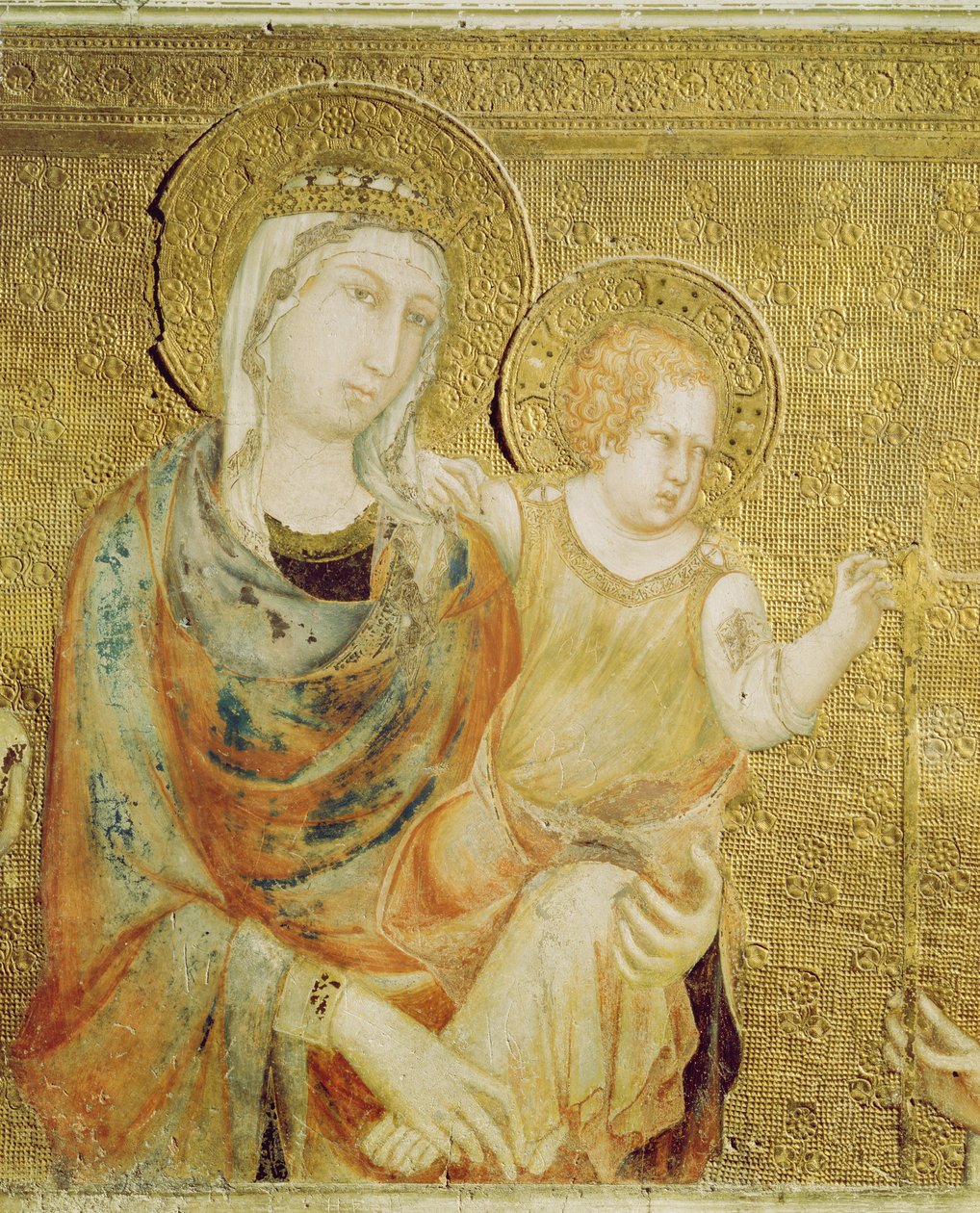 Madonna og barn av Simone Martini