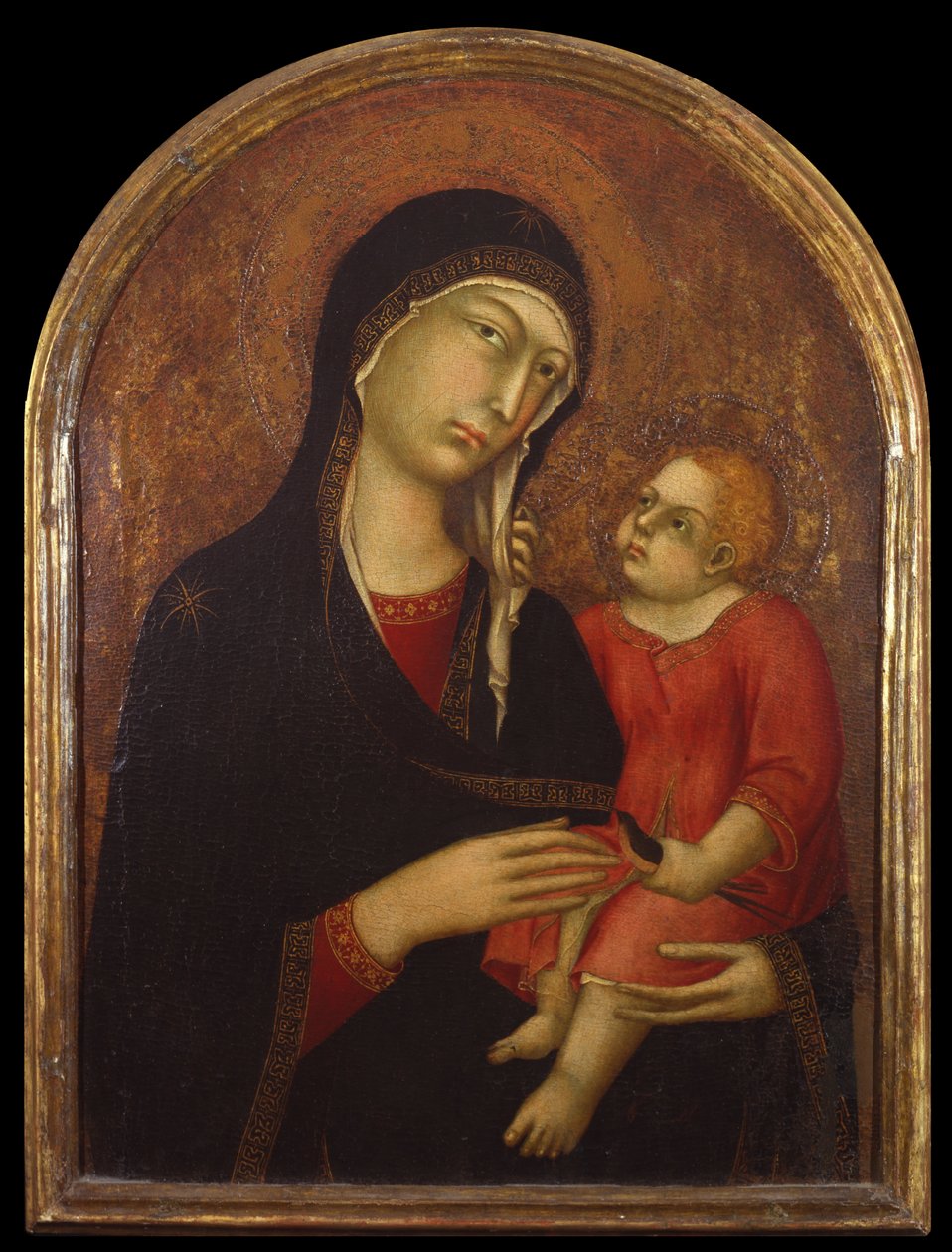 Madonna med barn av Simone Martini
