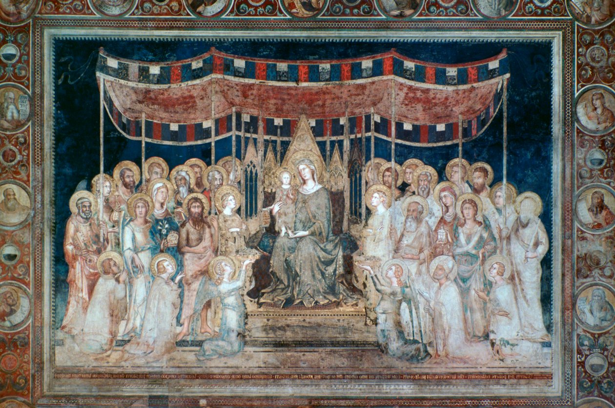 Tristhet, 1315 av Simone Martini