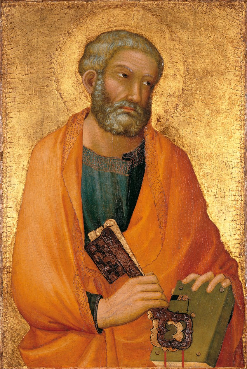 Apostelen Peter av Simone Martini di