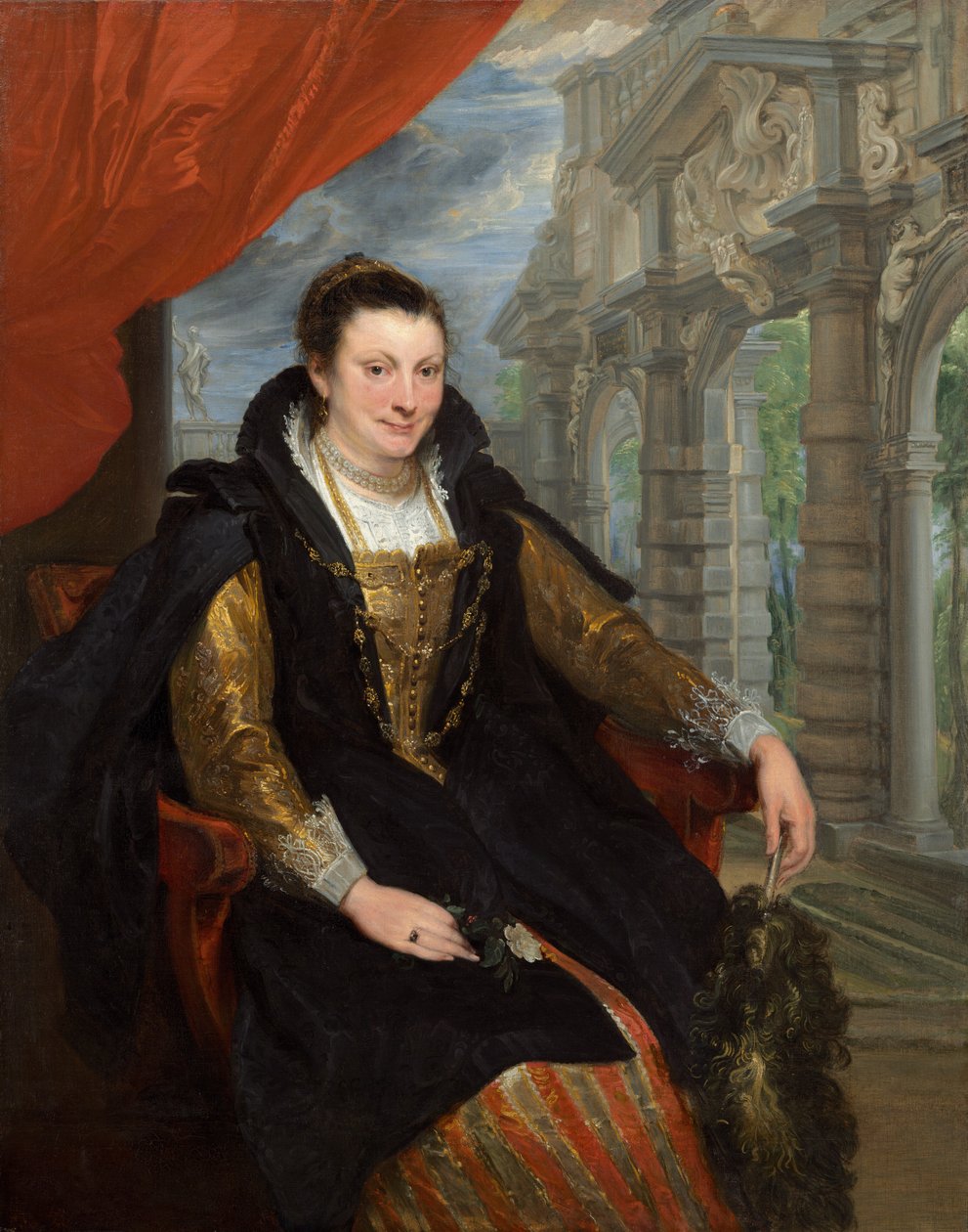 Isabella Brant av Sir Anthony van Dyck