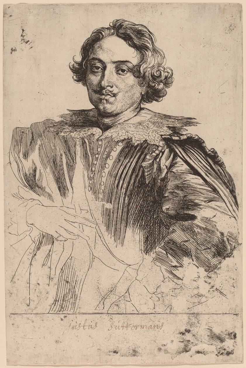 Justus Suttermans av Sir Anthony van Dyck