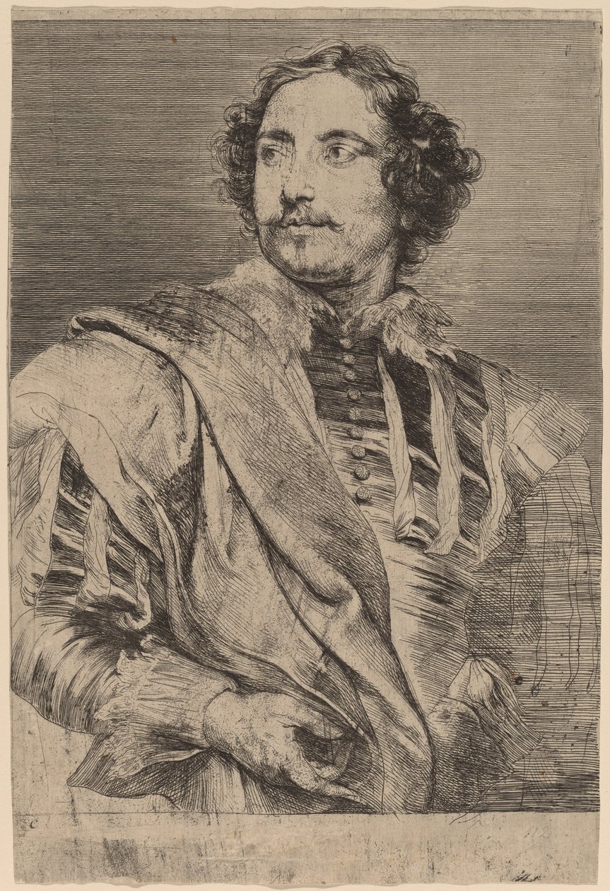 Paulus Pontius av Sir Anthony van Dyck