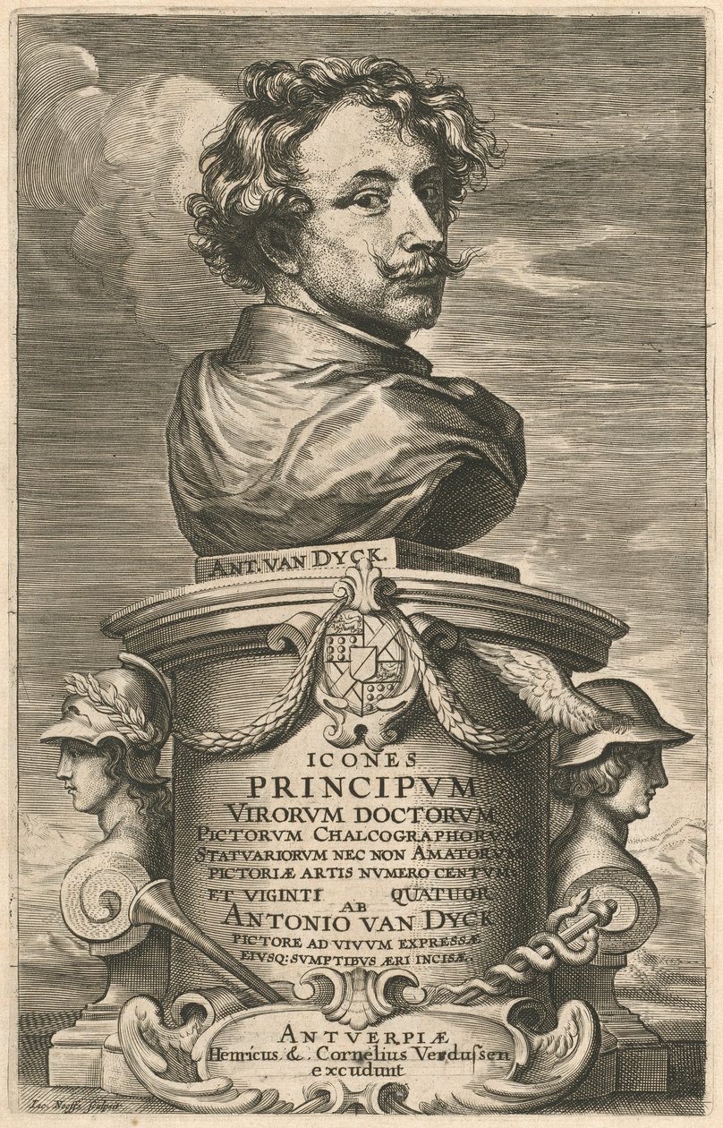 Selvportrett av Sir Anthony van Dyck and Jacobus Neeffs
