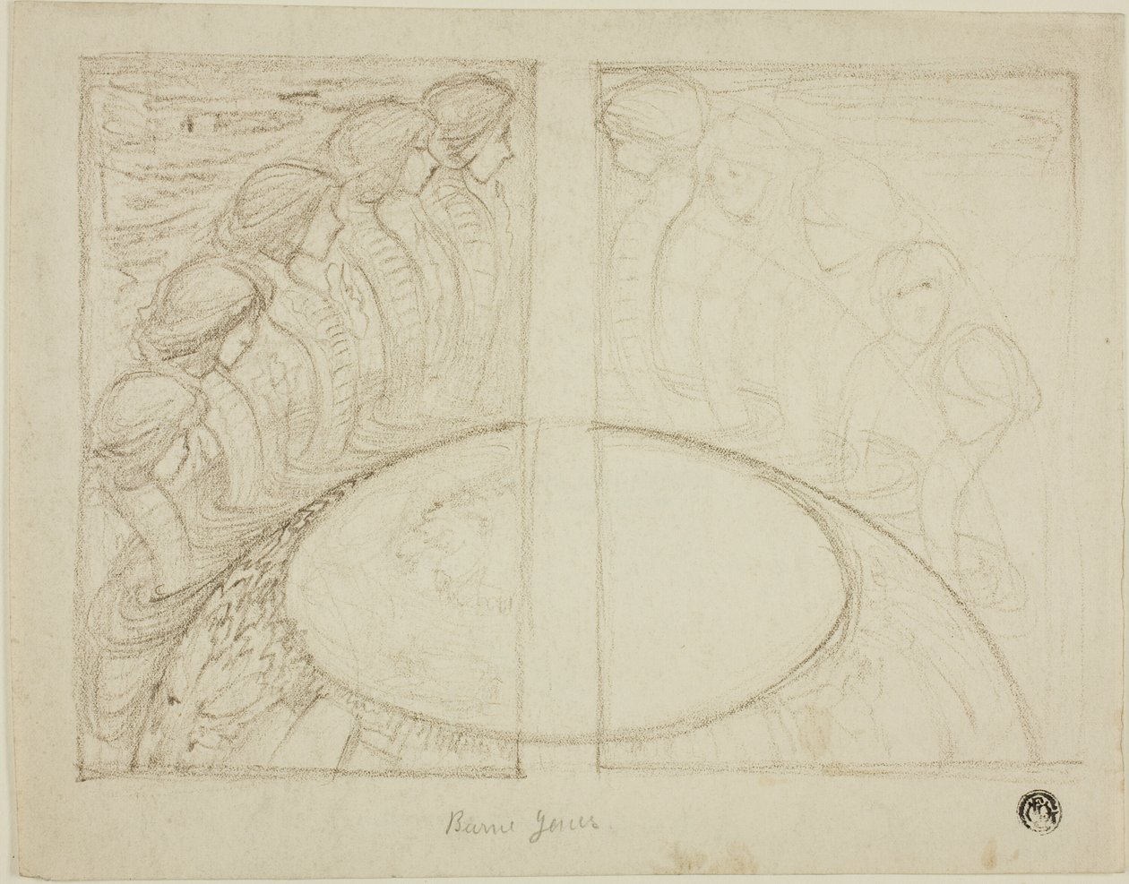 Slange kvinner rundt om i verden av Sir Edward Burne Jones