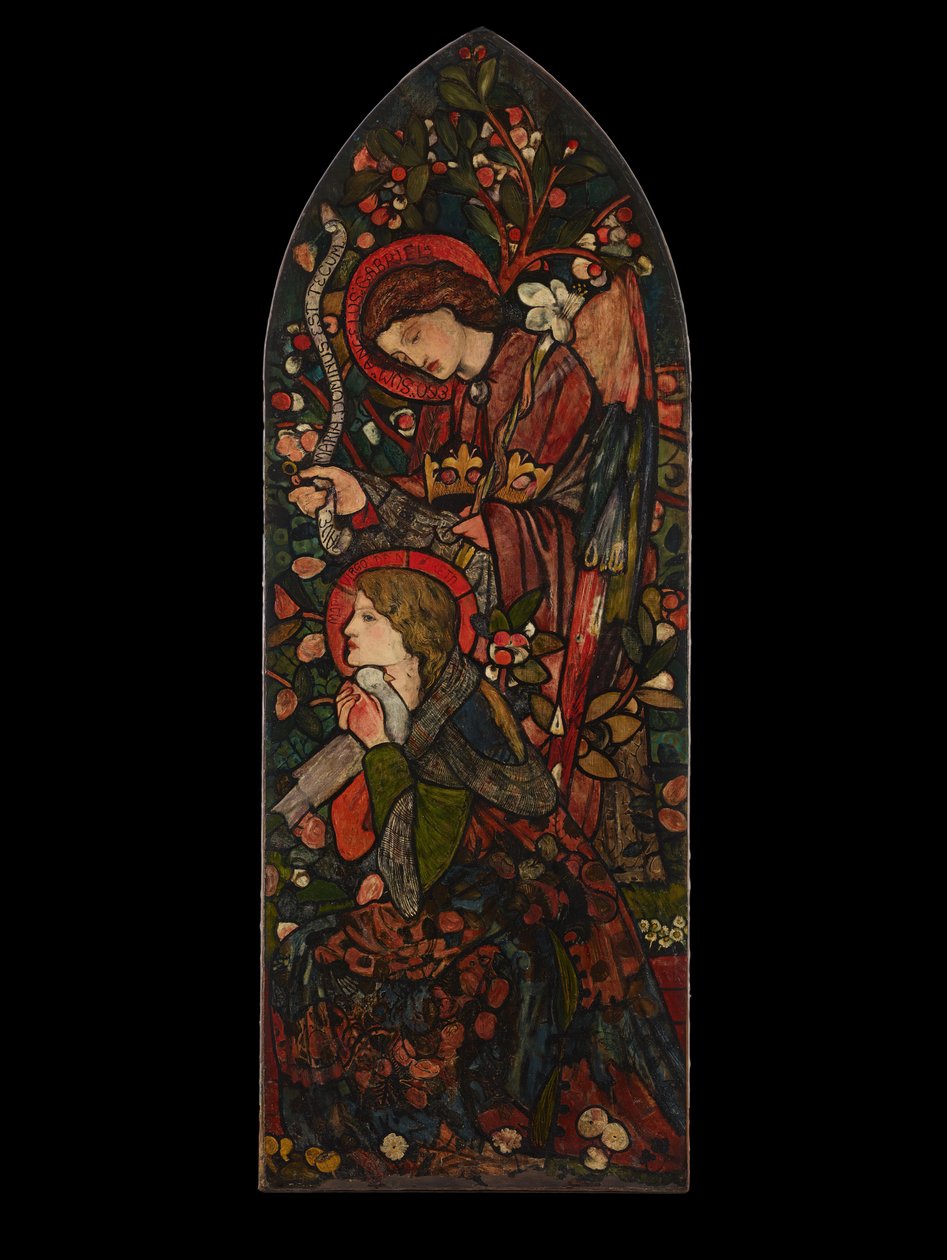 Bebudelsen, 1857. av Sir Edward Coley Burne Jones