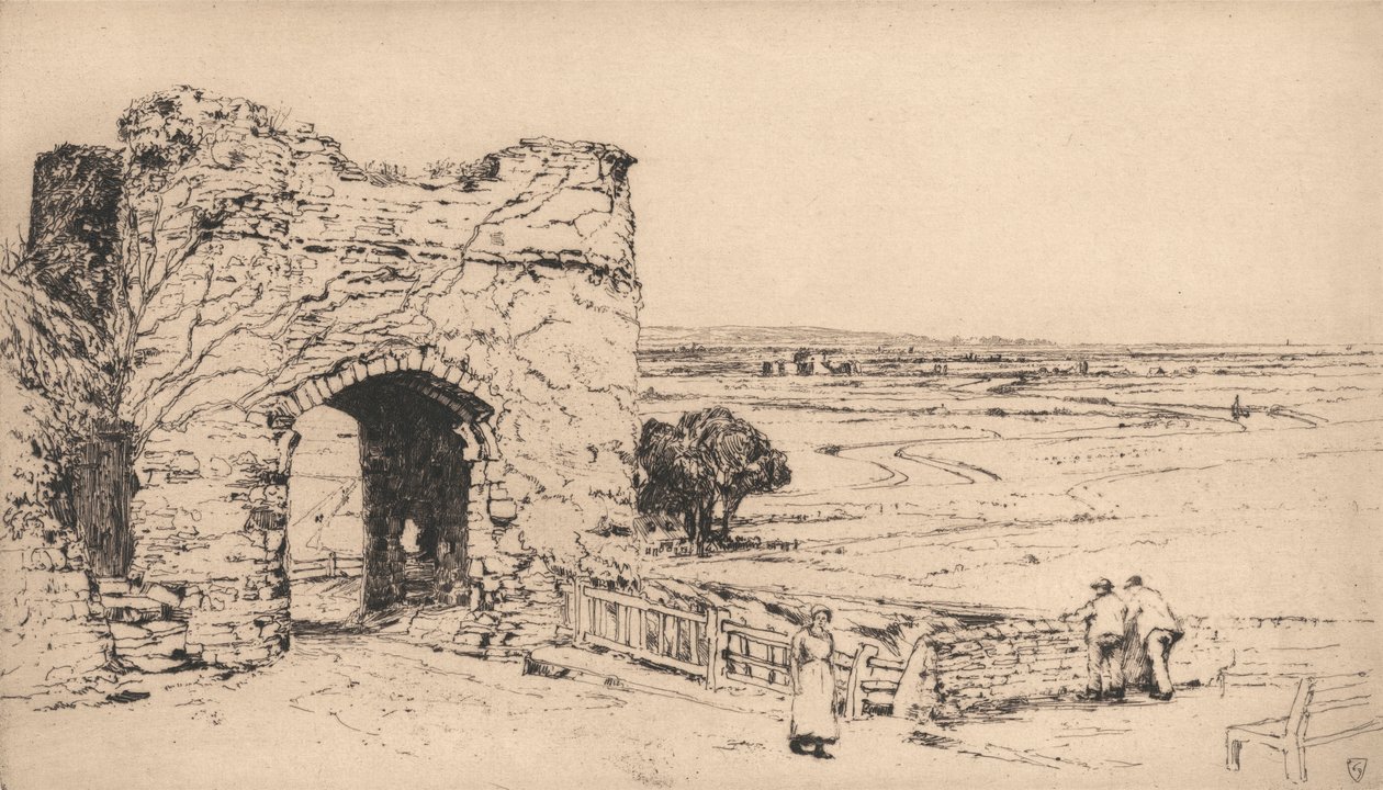 Strandporten, Winchelsea av Sir Frank Short