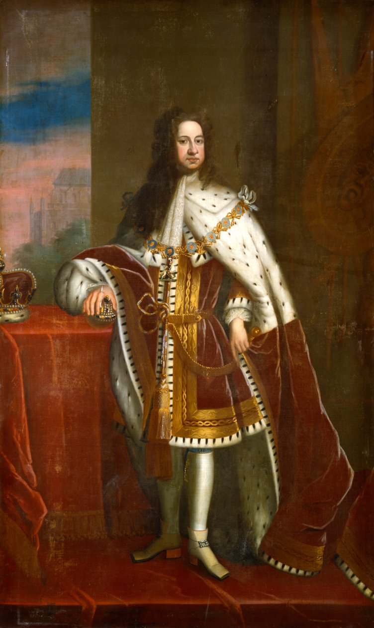George I 1660-1727, c1714 av Sir Godfrey Kneller