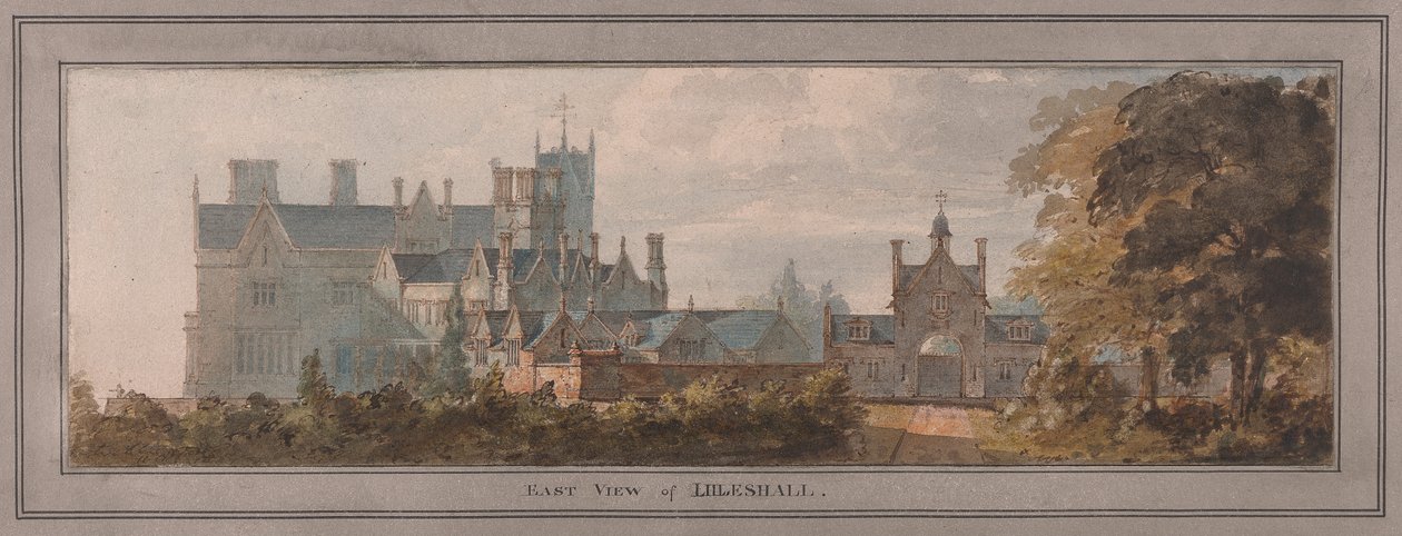 Lilleshall, Shropshire: East View av Sir Jeffry Wyatville