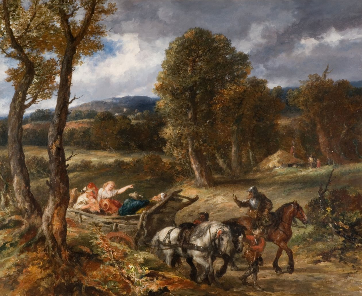 Bagasjevognen, 1884. av Sir John Gilbert