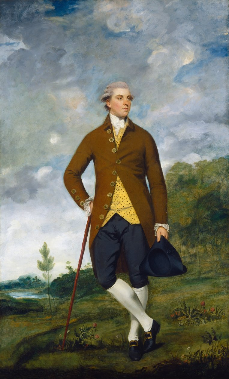 John Musters, 1777-c. 1780. av Sir Joshua Reynolds
