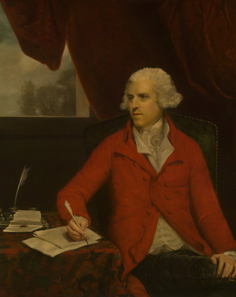 Sir Thomas Rumbold, Bt., 1788. av Sir Joshua Reynolds
