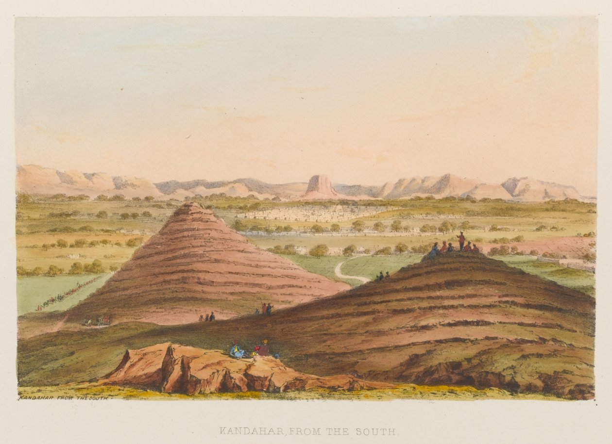 "Kandahar fra sør" av Sir Keith A. Jackson