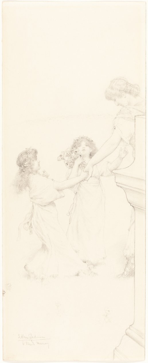En dans om våren av Sir Lawrence Alma Tadema