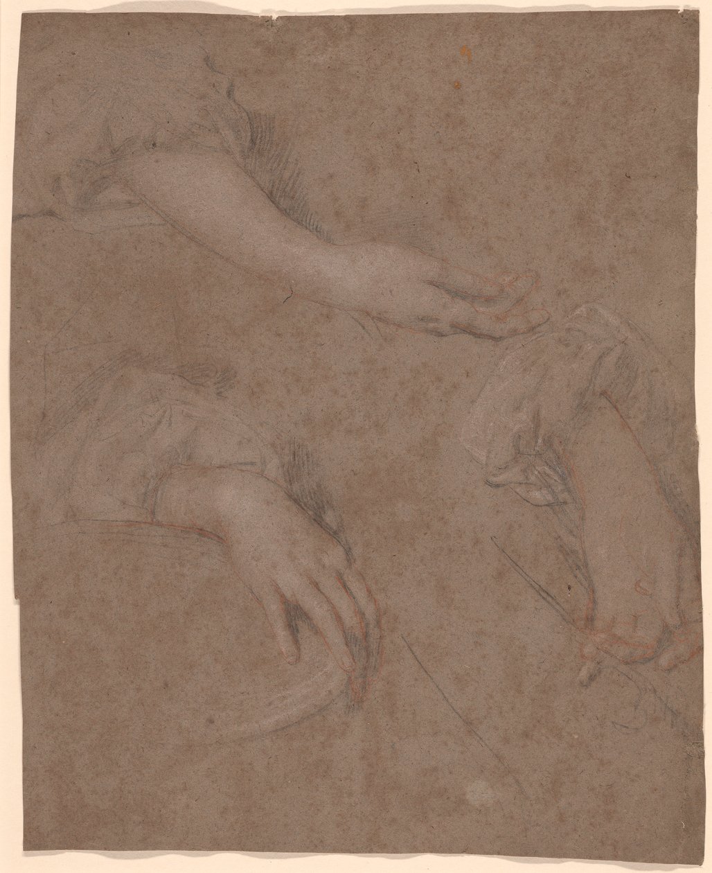 Tegninger av hender av Sir Peter Lely