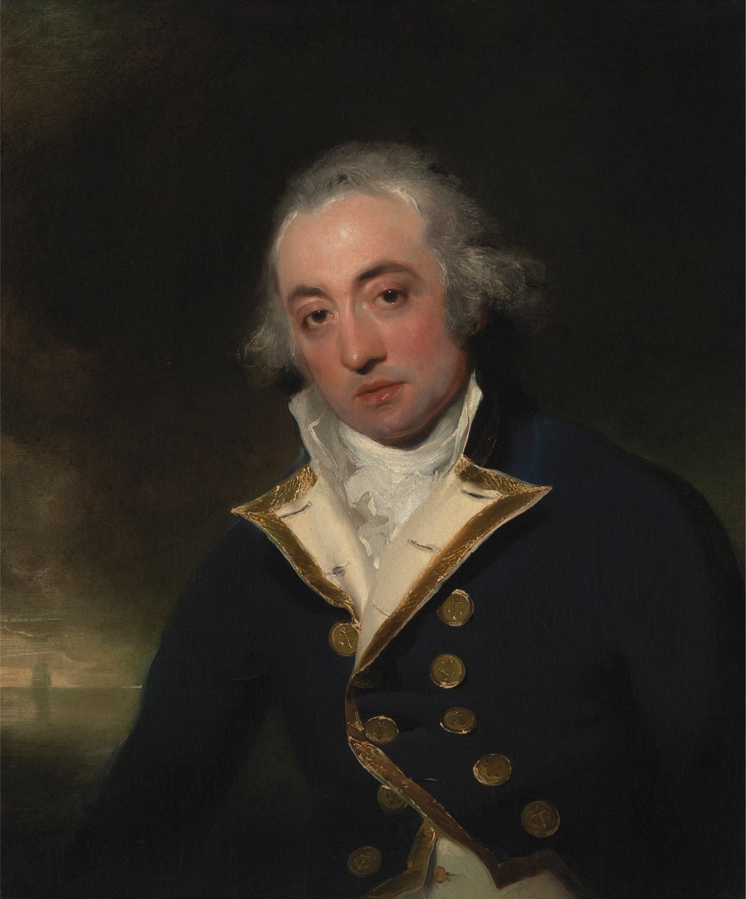 Admiral John Markham av Sir Thomas Lawrence