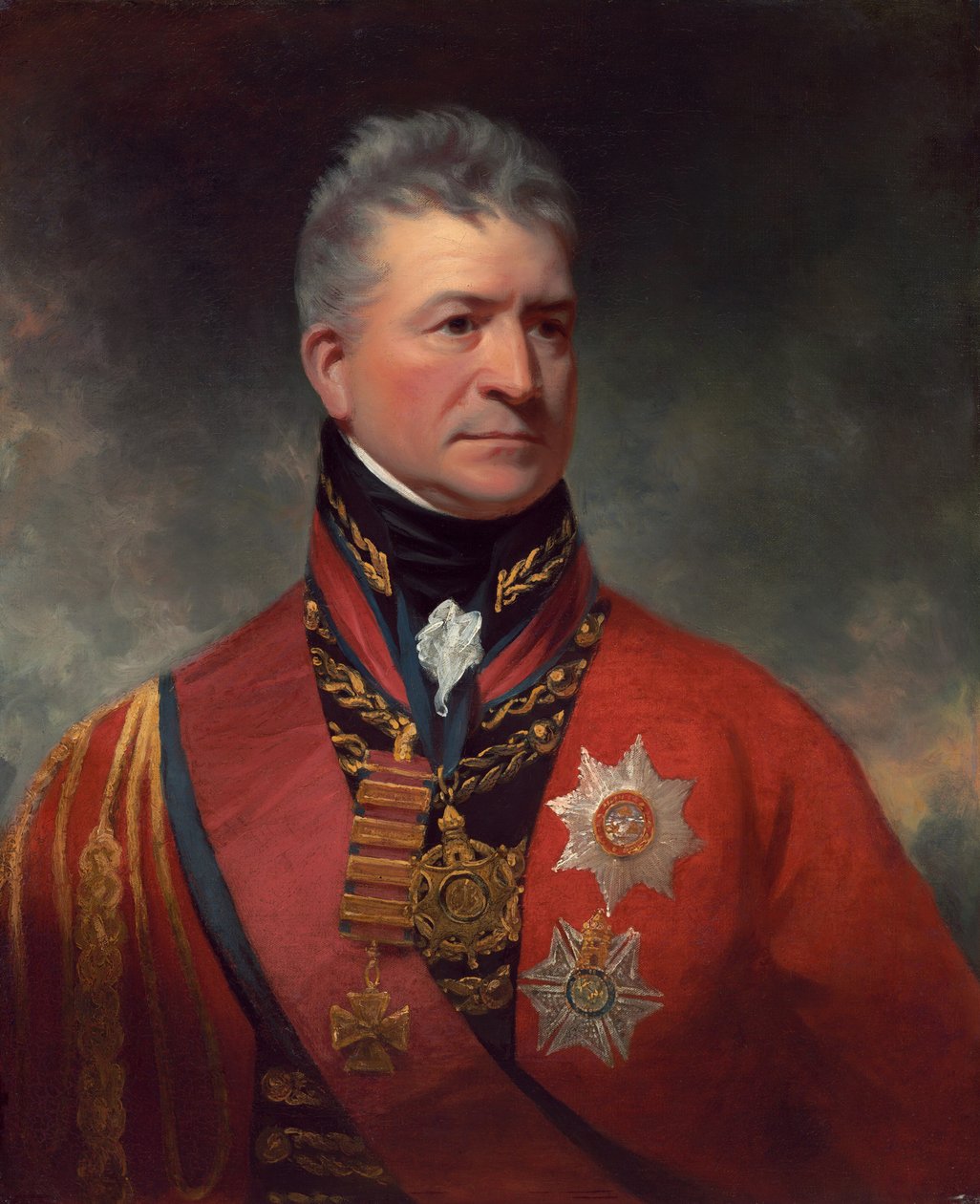 Generalløytnant Sir Thomas Picton, 18151817. av Sir William Beechey