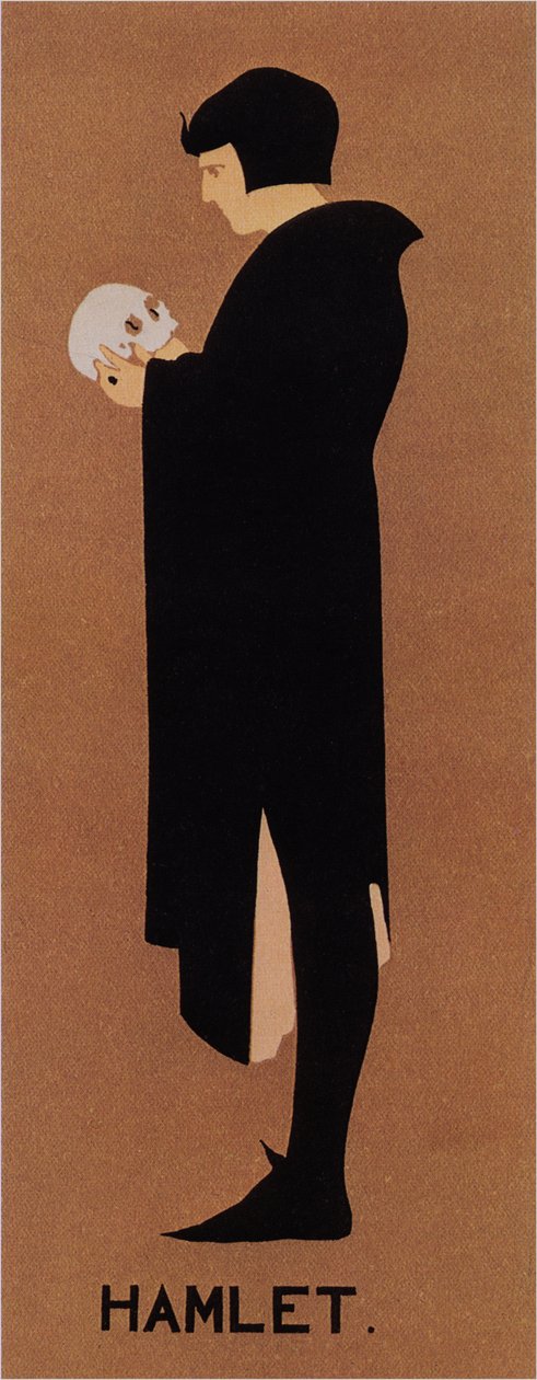 Hamlet, 1894 av Sir William Nicholson