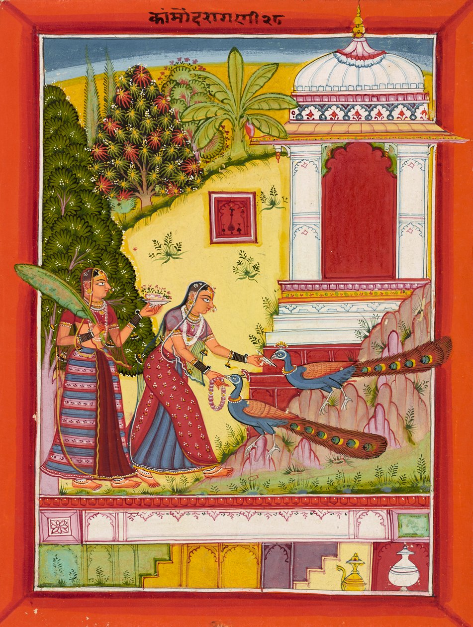 Commodore Ragini, K. 1670-1690. av Sirohi Master