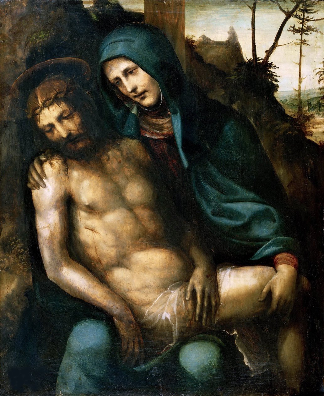 Pietà, ca 1521. av Sodoma