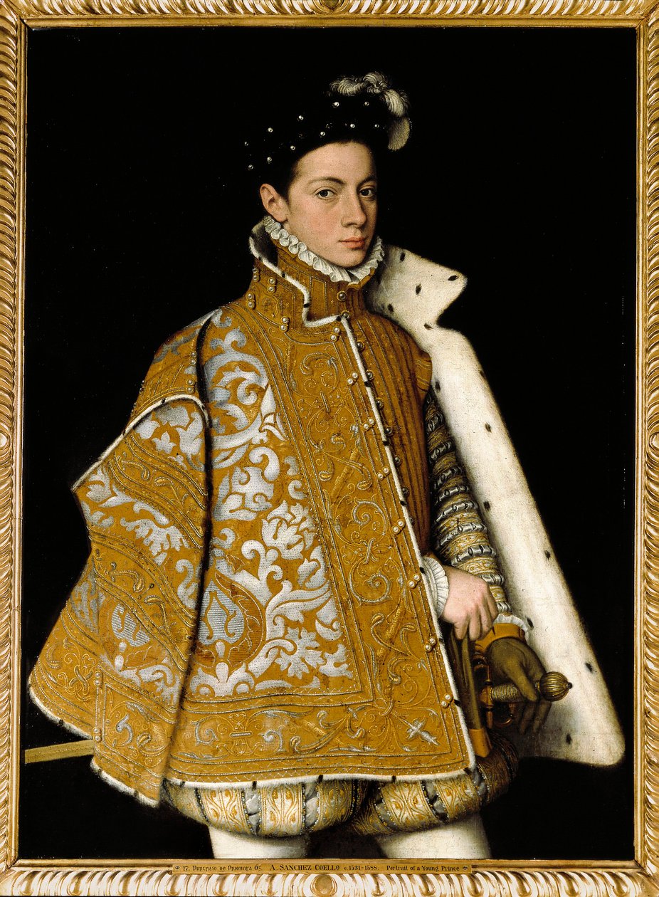 Portrett av Alexandre Farnese (Alessandro Farnese av Sofonisba Anguissola