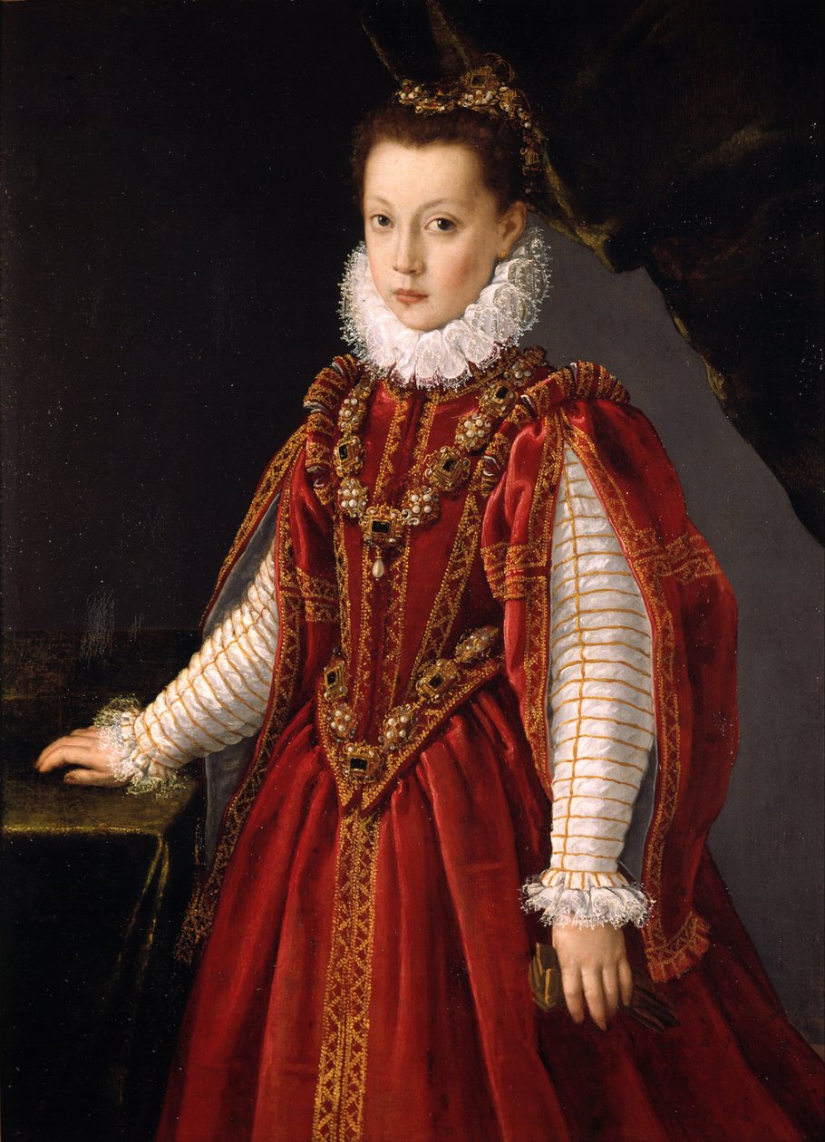 Portrett av en ung dame av Sofonisba Anguissola