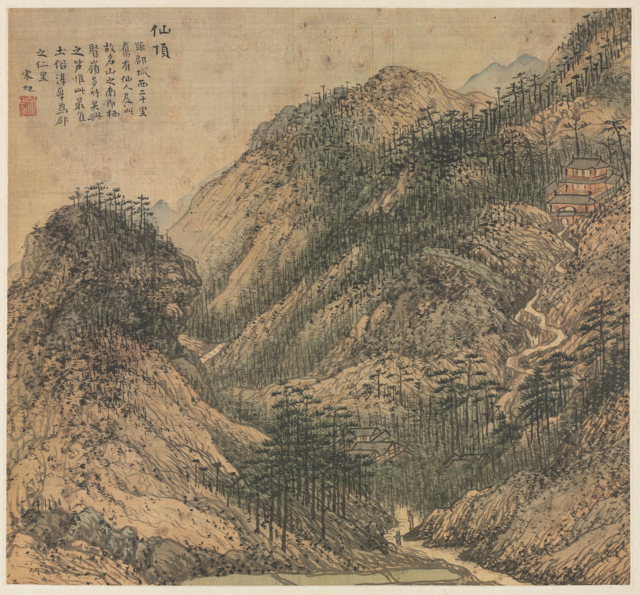 Xianding Immortals Peak, 1500-tallet. av Song Xu