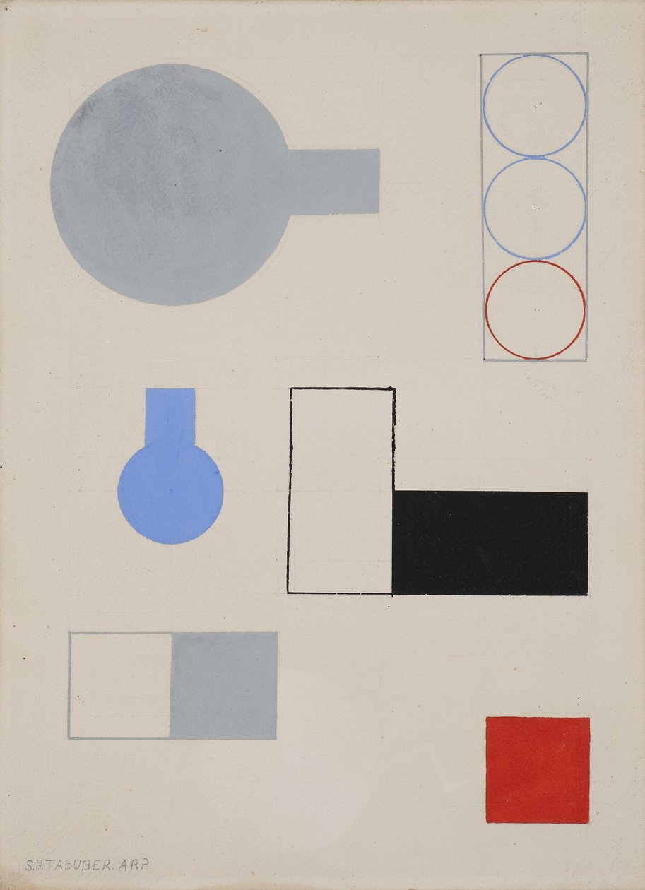 Komposisjon, 1931 av Sophie Taeuber Arp