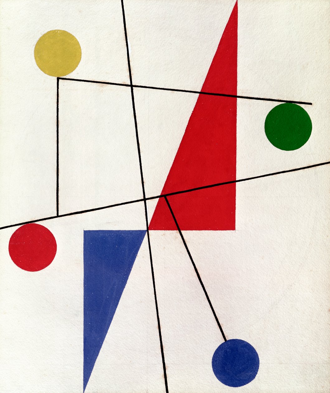 Uten tittel, 1932 av Sophie Taeuber Arp