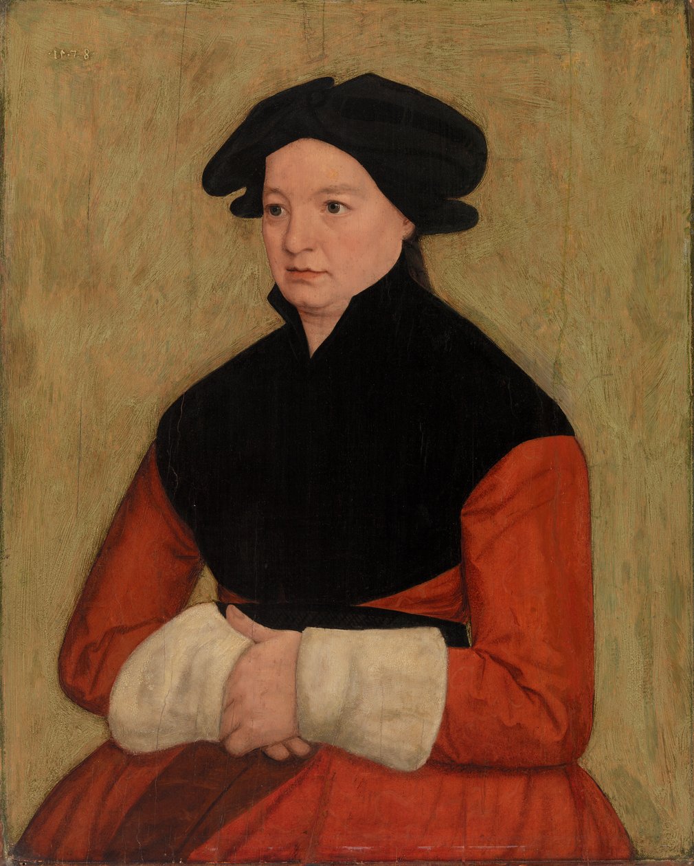 Portrett av en kvinne av South German master