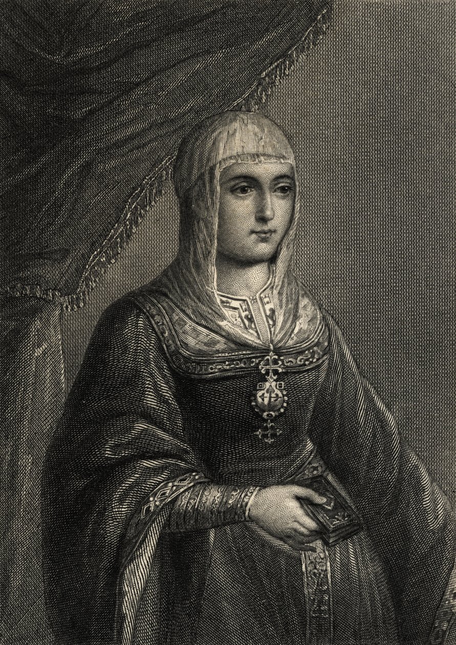 Isabella den katolske (1451-1504) av Spanish School