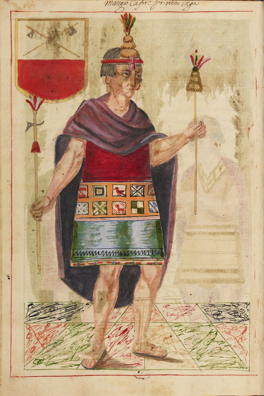 Manco Capac, 1616 av Spanish School