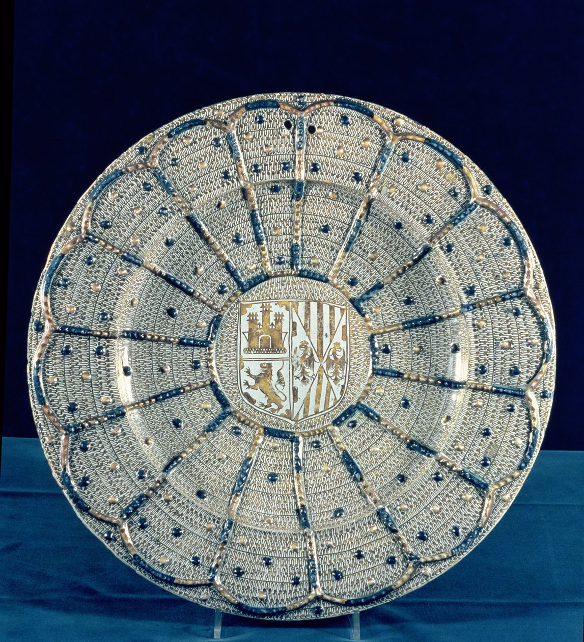 Manises-fat, som bærer våpnene til Ferdinand av Aragon og Isabella av Castilla, 1496 av Spanish School