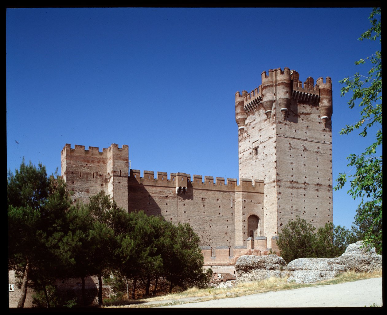 Slottet i La Mota av Spanish School