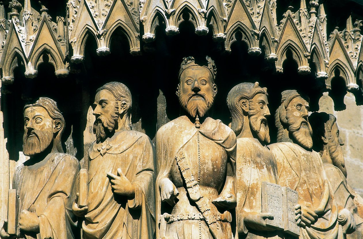 Katedralen Saint Mary of Tarragon, Catalonia, Spania av Spanish School