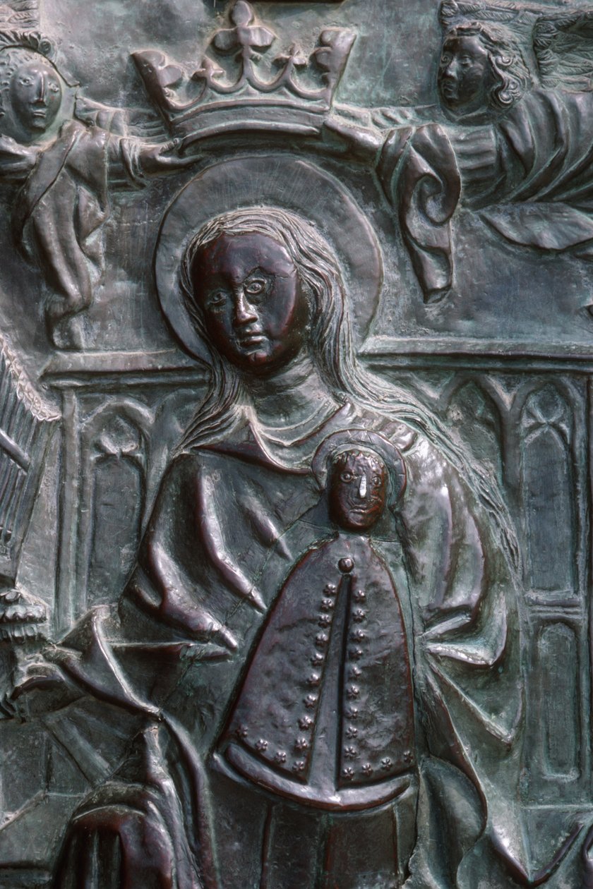 Madonna and Child (bronse) (detalj av 249964) av Spanish School