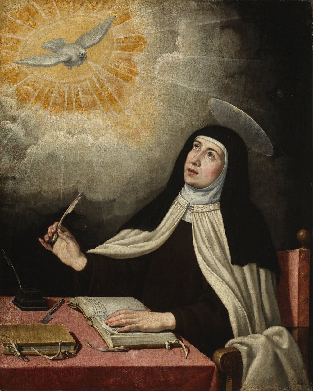 Teresa av Avila av Spanish School